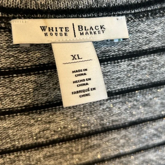 White House Black Market Open front Kimono Style Size XL - Picture 3 of 5